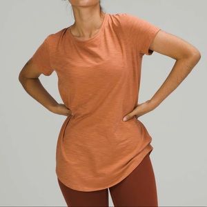 Lululemon Love Crew Short Sleeve T, Size 6, Desert Sun color